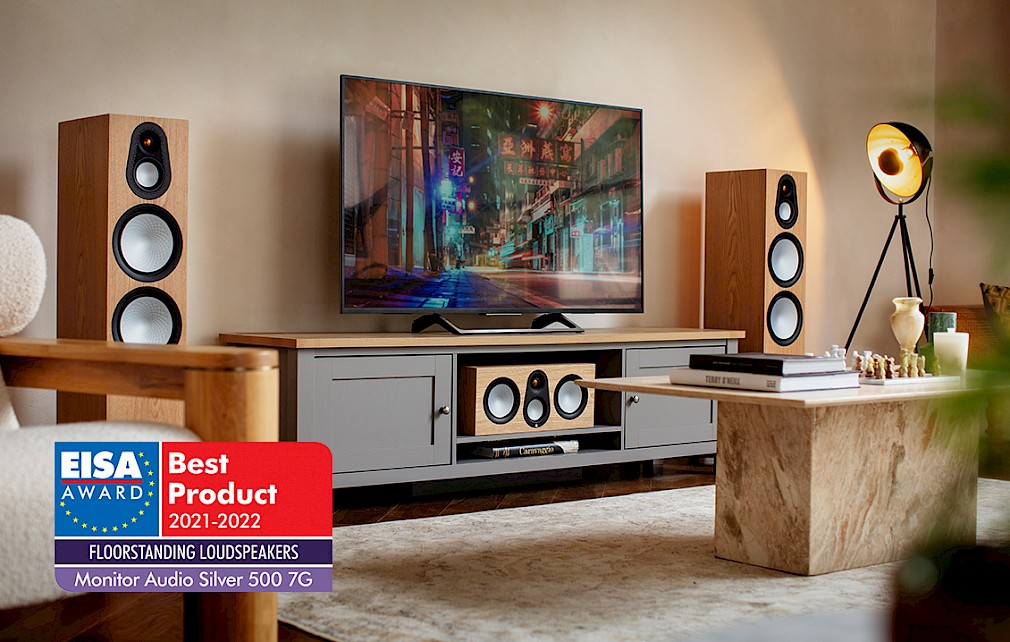 Monitor Audio Silver 500 7G - лучшая напольная акустика сезона по версии EISA!