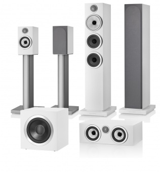 Bowers Wilkins set 5.1 (704S3) white