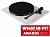 Rega Planar 1 (Carbon MM) matt white 