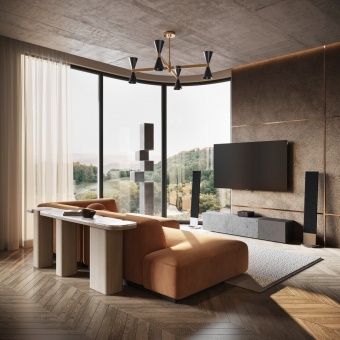 Loewe multi.room amplifier black 