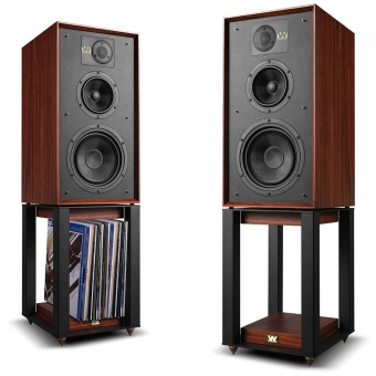Wharfedale 85th Anniversary Linton with stands (MAHOGANY) 